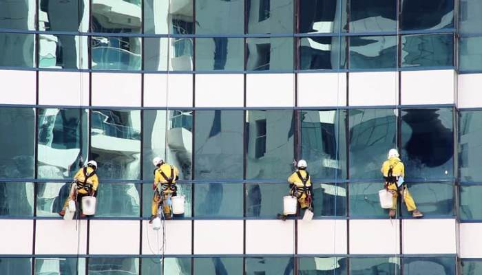 خدمات نماشویی ساختمان بدون داربست