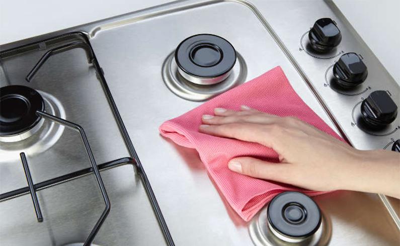 نکات مهم در طی اجرای انواع روش برای تمیز کردن اجاق گاز