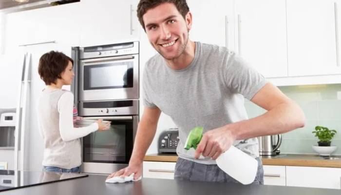 ساده ترین روش برای تمیز کردن آشپزخانه