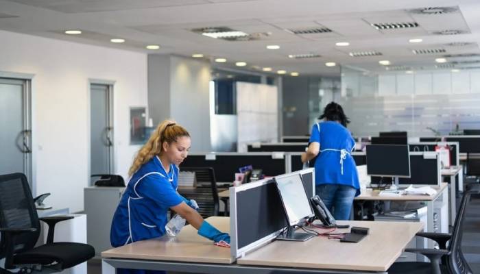 محل های مورد نظافت ادارات